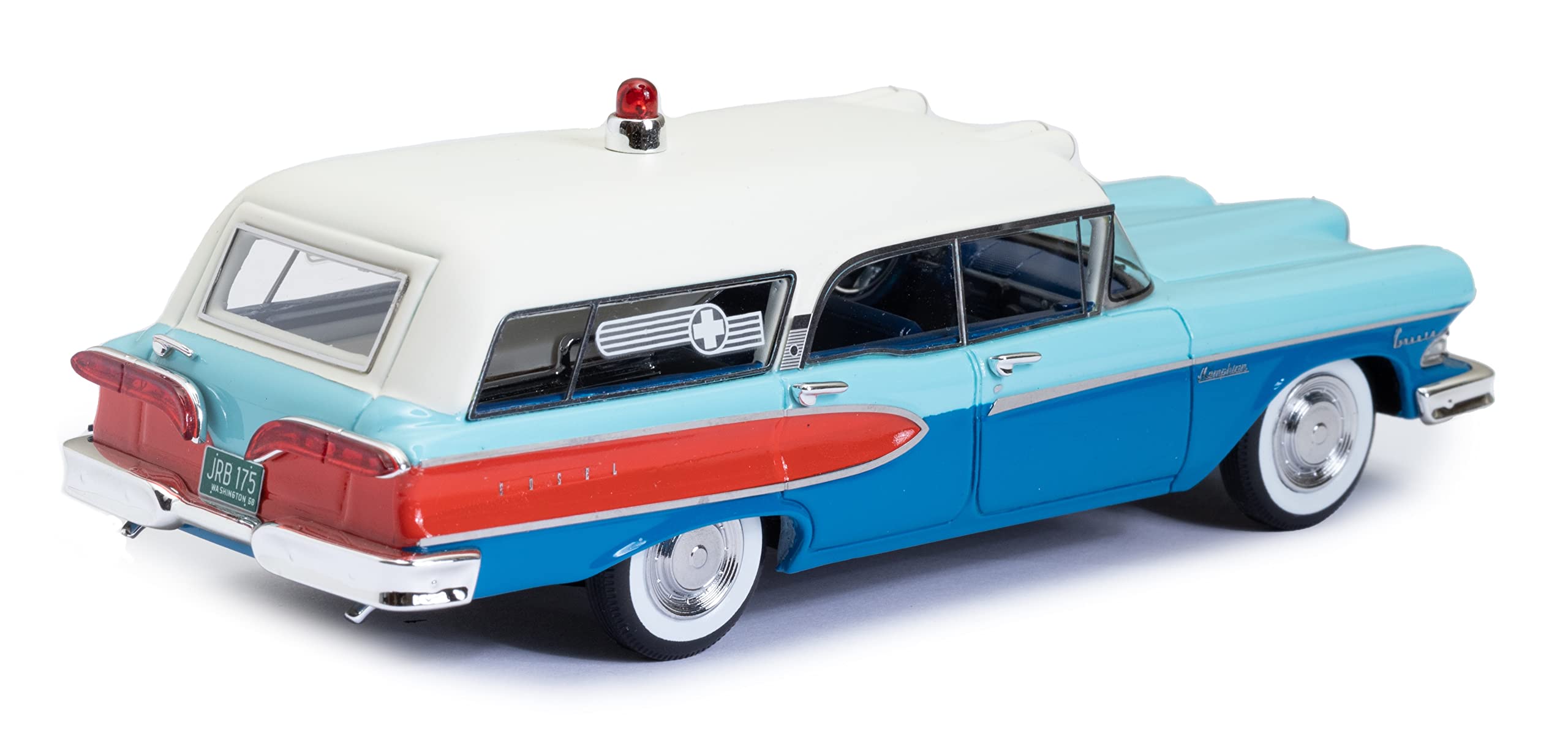 1958 Edsel Corsair Krankenwagen von Memphian Coach Co. im Maßstab 1:43