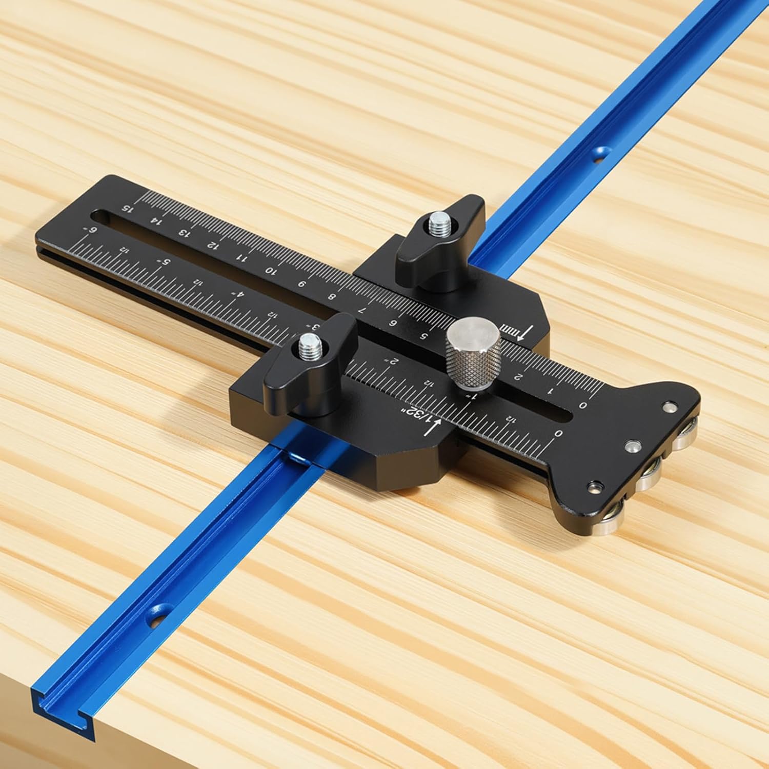Professional Workshop Clamping Jig Thin Rips Jig for Track Sawer Planers Featuring Smooth Cutting Stability Thin Rips Jig Table Sawer Jig Guide