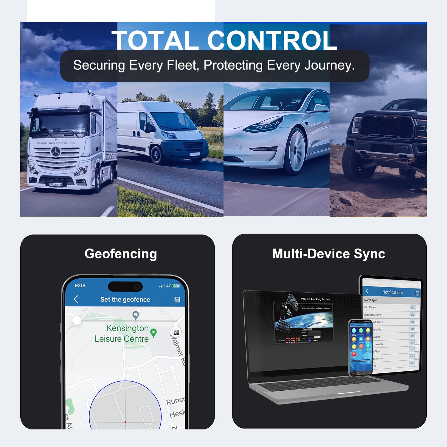 TKMARS Localizador GPS para Coche Sin Suscripción TK905 5000mAH Batería 90 Días de Espera Imán Antirrobo GPS Tracker con Seguimiento en Tiempo Real, Posicionamiento SMS, Rastreador con App Gratuita