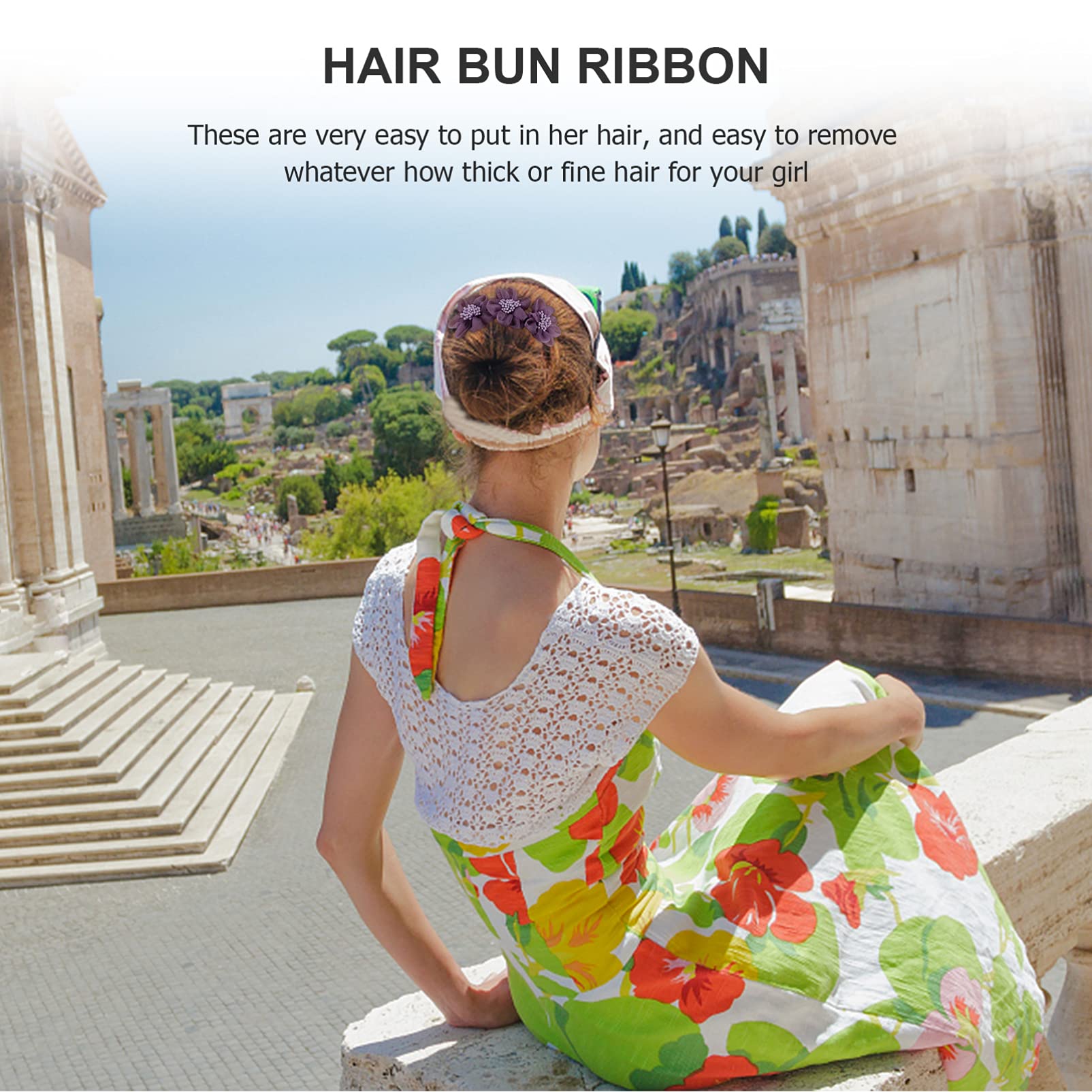 FRCOLOR 18stücke Teiliges Haarknoten-maker Für Frauen Blumen-haaraccessoires Einfach Zu Tragender Haarknoten-styler Für Verschiedene Frisuren Leicht Und Modisch