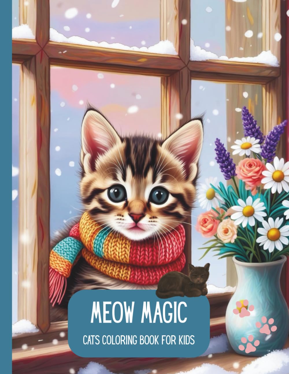 Meow Magic. Adorable Cats.: Coloring Book for Kids (Coloring books for children)