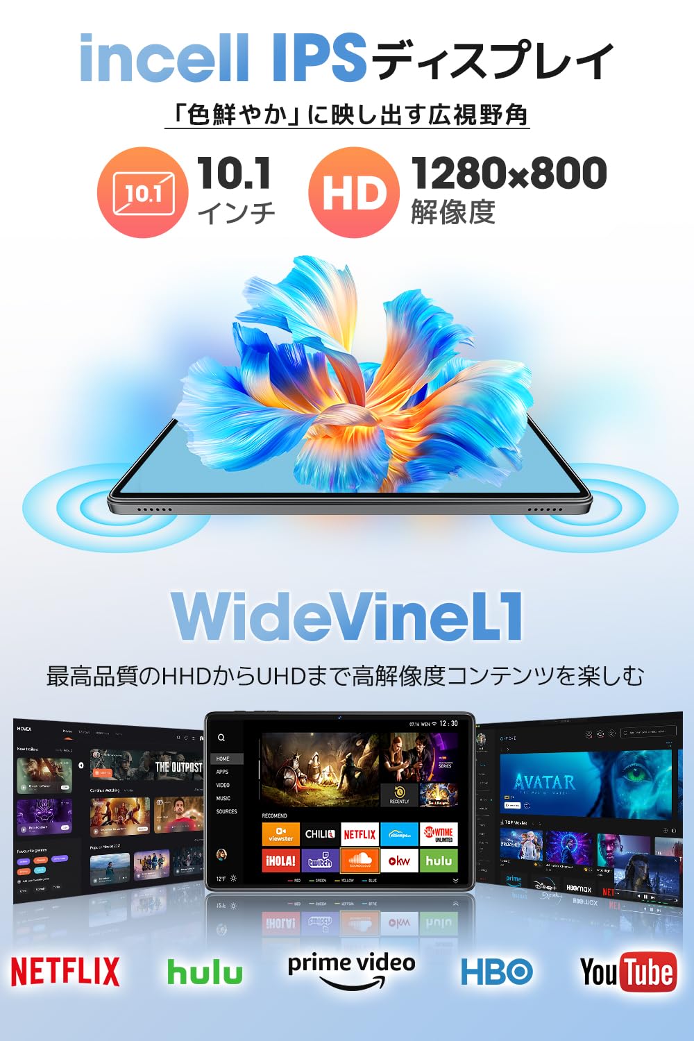 Amazon.co.jp: タブレット 10インチ 【Android 16 Gemini AI搭載