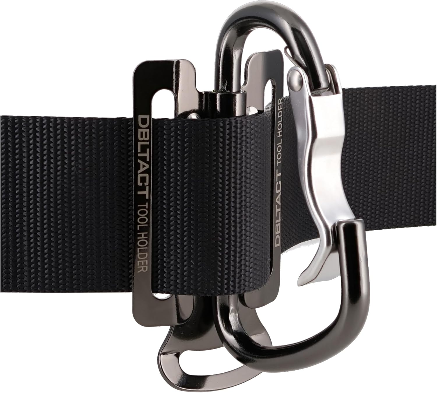 Sankyo Corporation DBLTACT DT-ABM-G Lightweight Movable Aluminum Tool Hook, Curved Gate x Claw Included, Gun Metal