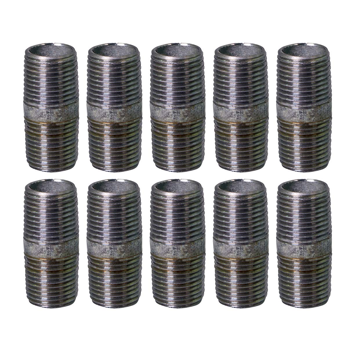 Everflow Supplies OQHM3420-10 Tubo de Acero para pezón, Galvanizado, 3/4" x 2"