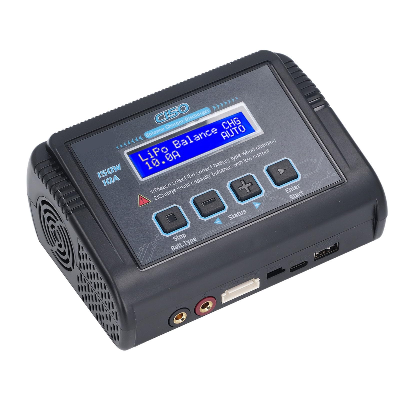 Generic Lipo ładowarka, Bilansowa ładowarka 10A 100-240 V dla Inteligentnych Baterii I III III (Wtyczka UE 100-240 V.)