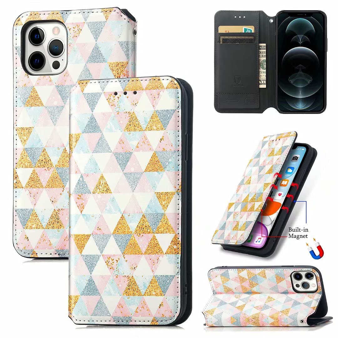 MRSTER Hülle Kompatibel Mit Nokia 7.2, Premium Leder Flip Schutzhülle PU-Leder Schutzhülle Brieftasche Handyhülle Für Nokia 6.2 / Nokia 7.2. LD Mandala Blue
