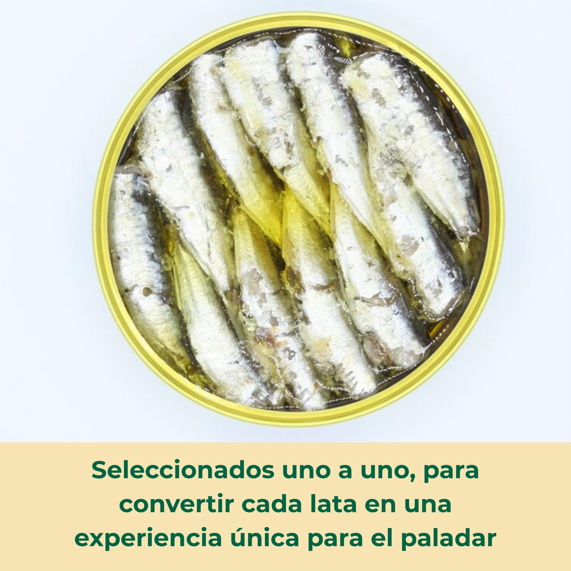 LOS PEPERETES x3 Lata Sardinillas Picantes Pikante Sardinen in Olivenöl 120 g | Kleine Gourmet-Sardinen | Handwerkskonserve in scharfem Öl | Atlantischer Blaufisch | Traditioneller Geschmack