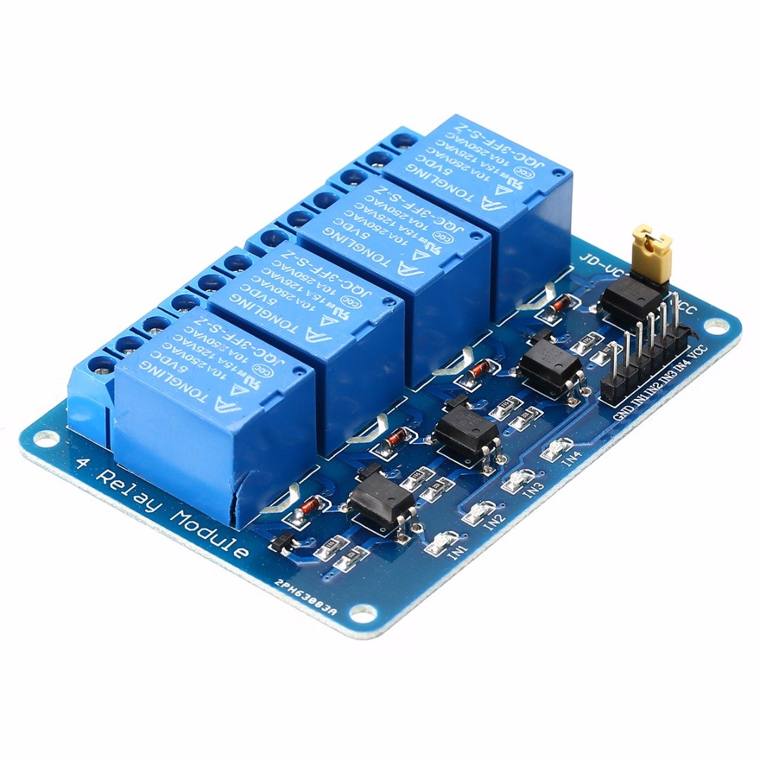 Buy Channel Relay 1pc 5v 4 Channel Relay Module With Optocoupler 7