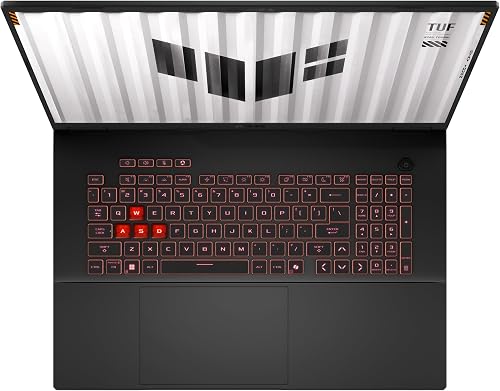 ASUS TUF Gaming A18 FA808UP-S8113 18" WUXGA 144Hz Ordinateur Portable de Jeu (AMD Ryzen 7 260, 16 Go de RAM, 1 to SSD, NVIDIA RTX 5070 8 Go, sans OS), Jager Grey - Clavier QWERTY - 4