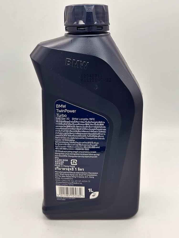 BMW MINI純正エンジンオイル0W-30 LONGLIFE-19FE＋ 6本 BMW / MINI 純正 ロングライフエンジンオイル LL19FE ディーゼル