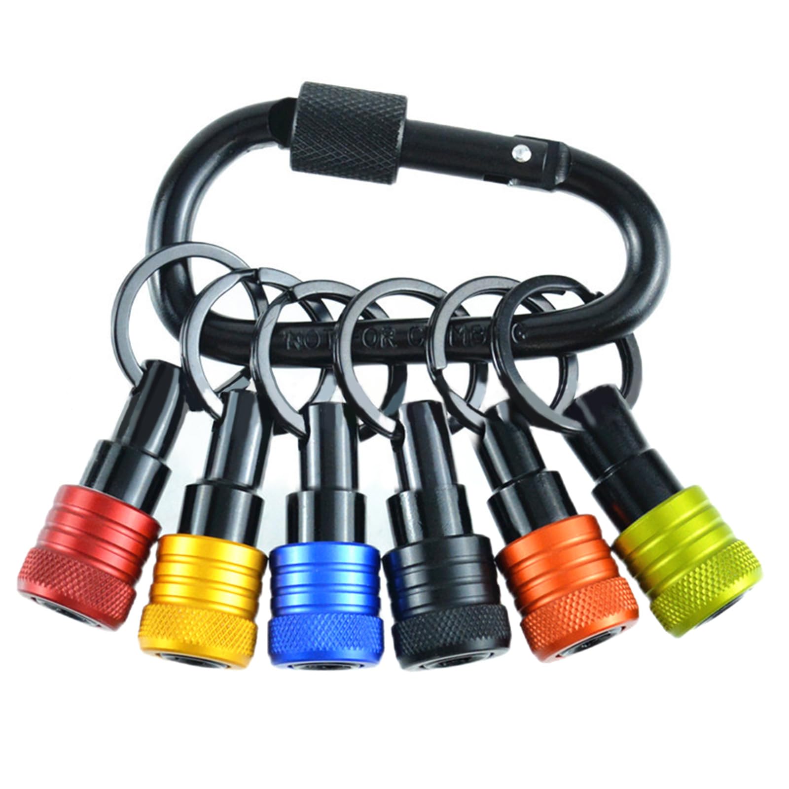 6pcs 1 / 4inch Hexagonal Shanks Sockets Bit Holders Set Screwdriver Bit Holders Set Multifunction for Easy Storage & Tran Screwdriver Storage