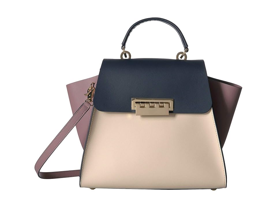 

ZAC Zac Posen Eartha Top-Handle - Color Block (Ivory) Handbags, White