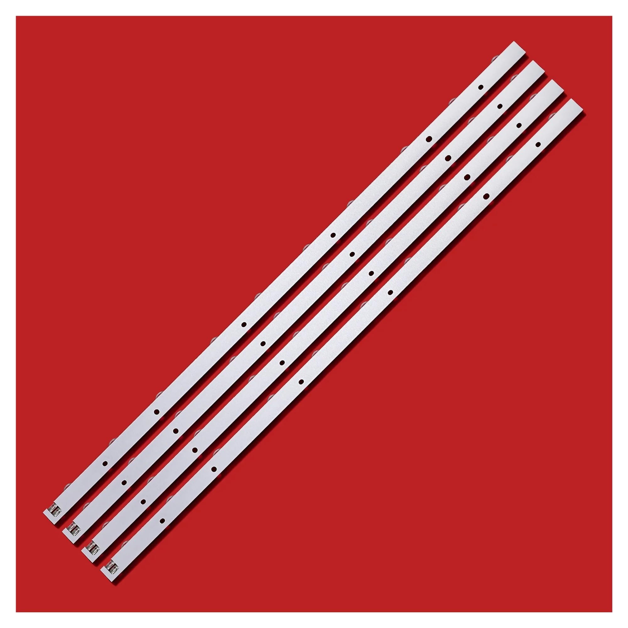 4 pezzi Set 10 LED 580mm Striscia di retroilluminazione compatibile con UE32EH5000KX D1GE-320SC1-R3 32F-3535LED-40EA BN96-24146A D1GE-320SC1-R2