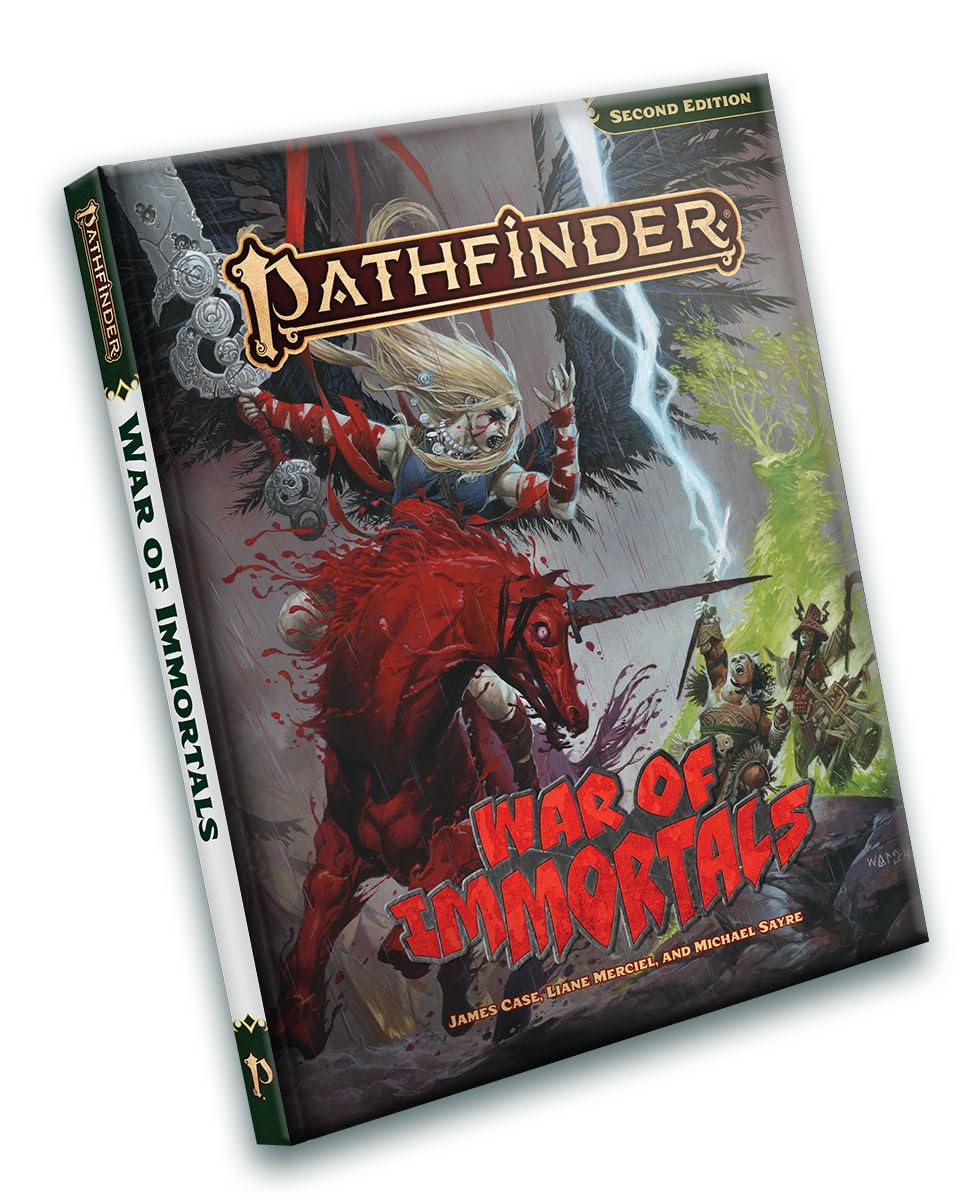 Pathfinder War of Immortals by James Case (Hardback Book)
