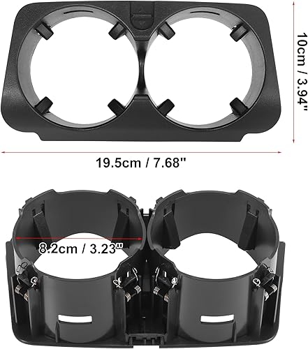 Miniatura 3 de X AUTOHAUX Soporte de taza de consola central de coche A2056800691 2056800691 para Mercedes-Benz C180 C200 C300 C350 C400