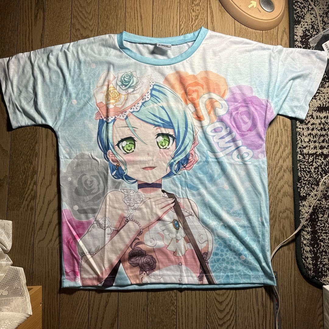Roselia  バンドリ フルカラーTシャツ 氷川紗夜 Roselia LIVE TOUR「Rosenchor」 フルカラーTシャツ 氷川紗夜