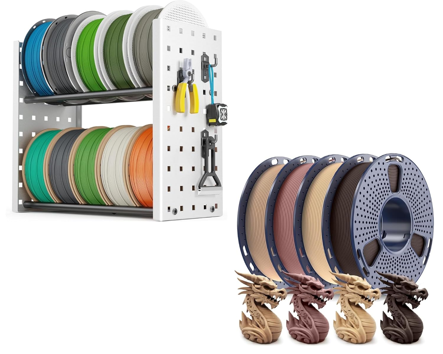 Bundle of Filament and Filament Rack