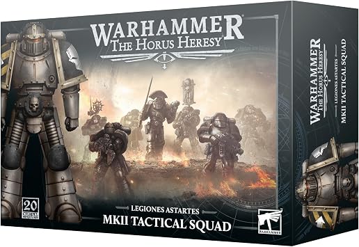 Games Workshop - Warhammer - The Horus Heresy - Legiones Astartes MKII Tactical Squad, Blue and White