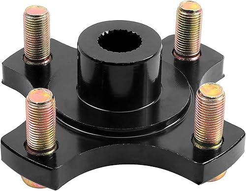 Miniatura 4 de Roykaw Placa de brida del cubo de la rueda trasera para el carro de golf eléctrico y gasolina EZGO RXV 2008-Up reemplaza al OEM # 604112 615604