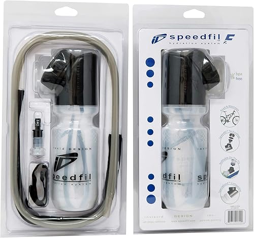 Miniatura 4 de Speedfil Botella de agua para bicicleta F2, sistema de hidratación multiusos con puerto de recarga (F2)