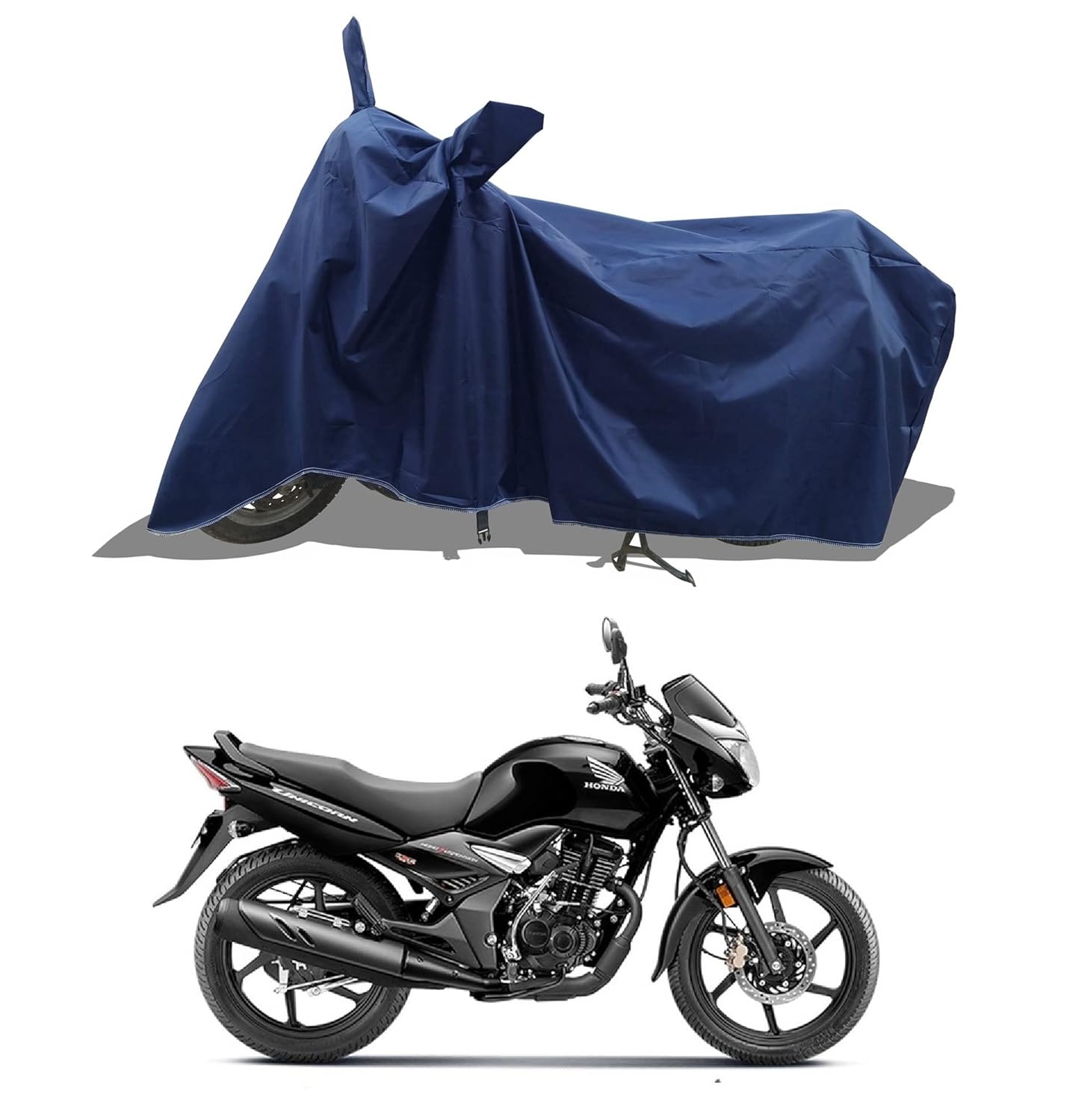 ROMEIZ Two Wheeler Scooty Bike Cover for Honda Unicorn 160 BS6 Cover with WaterResistant