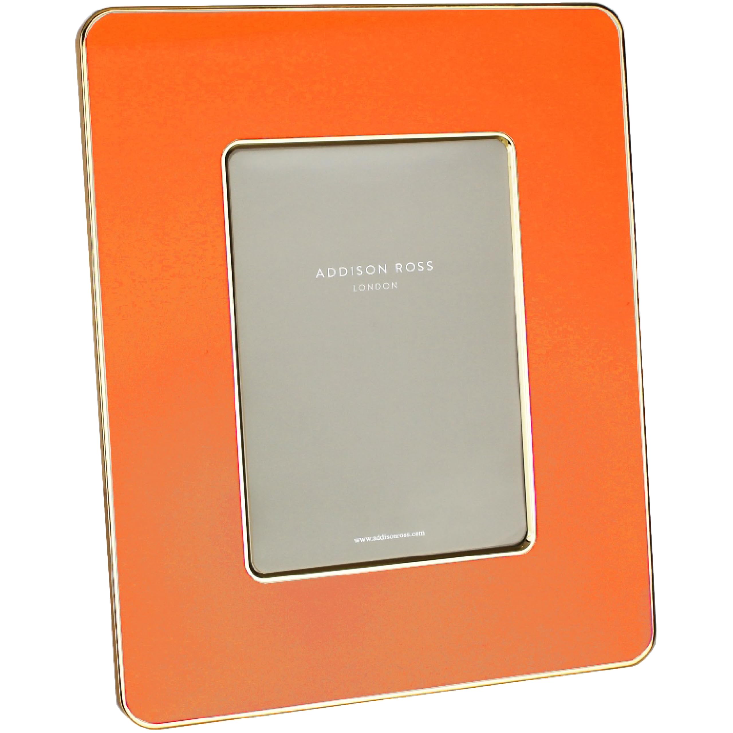 Addison Ross Photo Frame 5x7cm - Portrait or Landscape Display - Ideal Picture Frames for Gifting - Gift for Weddings, Birthday, Anniversary - Modern Design - Gold & Orange - 5cm