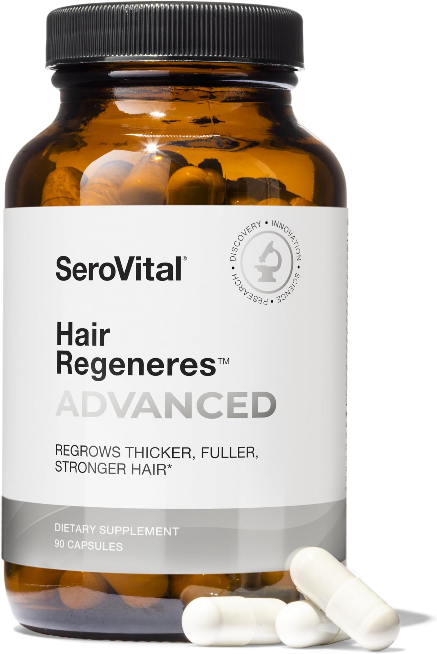 Hair Regeneres Advanced Hair Growth Supplement - Hair Vitamins for Women, Advanced Hair Regrowth, Hair Loss Treatments for Women, Thinning Hair Treatment – 90 Count
