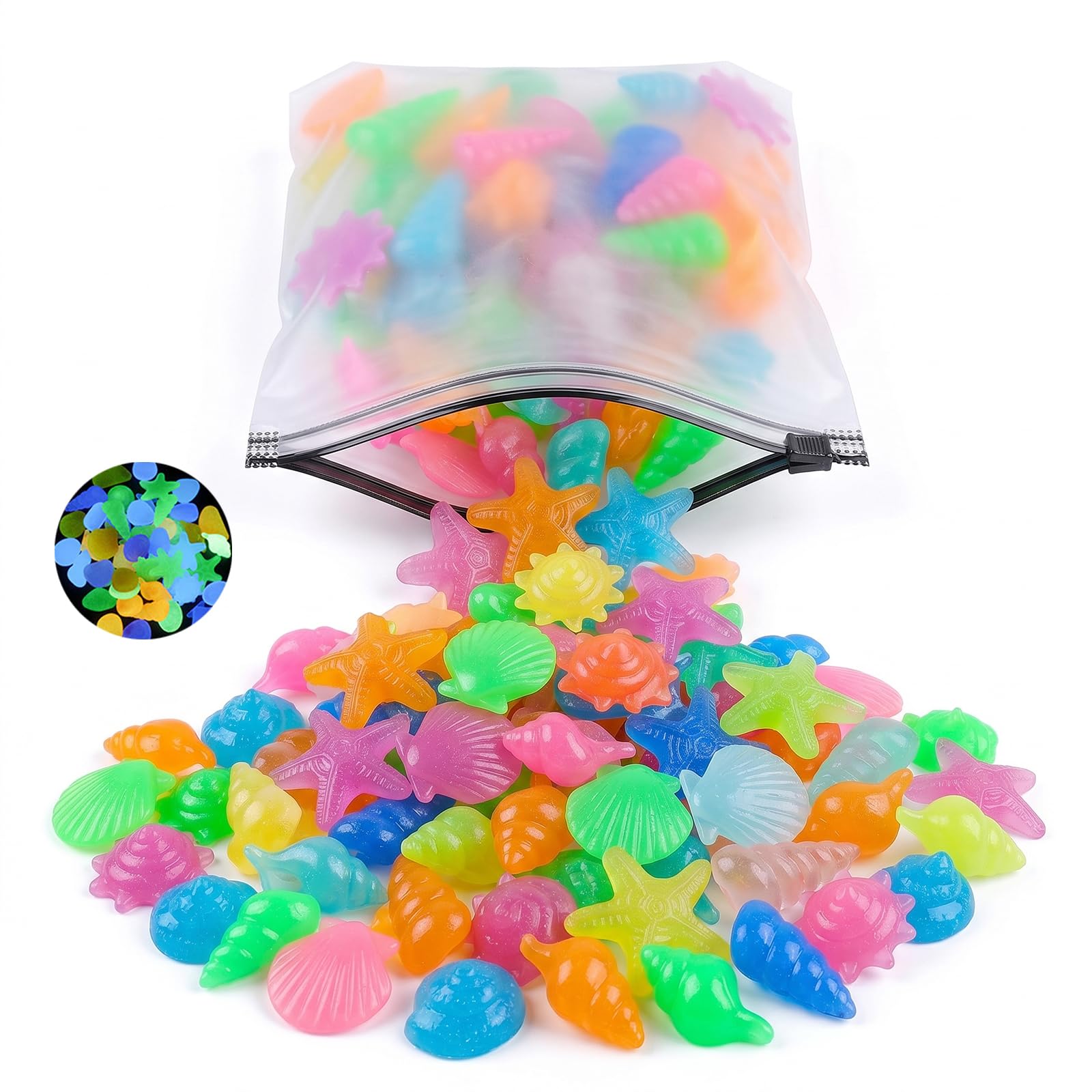 45 Piezas Gemas de Buceo Luminosas para Piscina, Juguetes Piscina Niños de Piedras Brillantes en la Oscuridad, Juegos Piscina Estilo Océano para Verano, Fiesta Pirata y Decoración Acuario 45 Piezas Gemas de Buceo Luminosas para Piscina, Juguetes Piscina Niños de Piedras Brillantes en la Oscuridad, Juegos Piscina Estilo Océano para Verano, Fiesta Pirata y Decoración Acuario