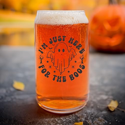 Miniatura 1 de Vaso de cerveza de Halloween de 16 onzas, taza de Halloween, decoraciones de Halloween para interiores, bonita decoración de Halloween, centros de
