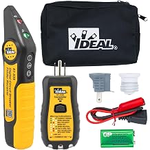 Ideal Circuit Breaker Finder Kit, Finds Circuits and Tests GFCI