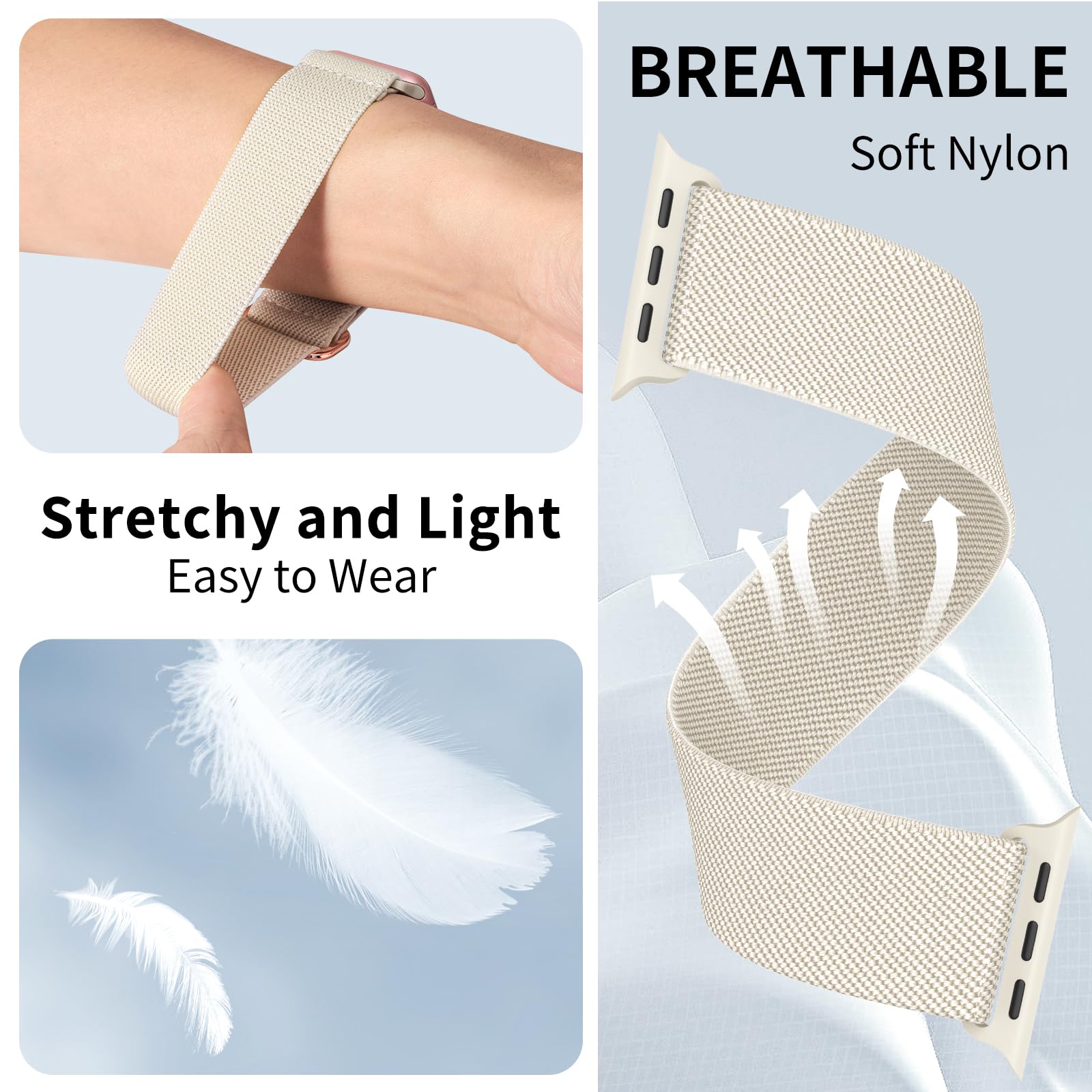 DigiHero Compatible with Apple Watch Straps 40mm 42mm 44mm 41mm 45mm 46mm 38mm - Image 3