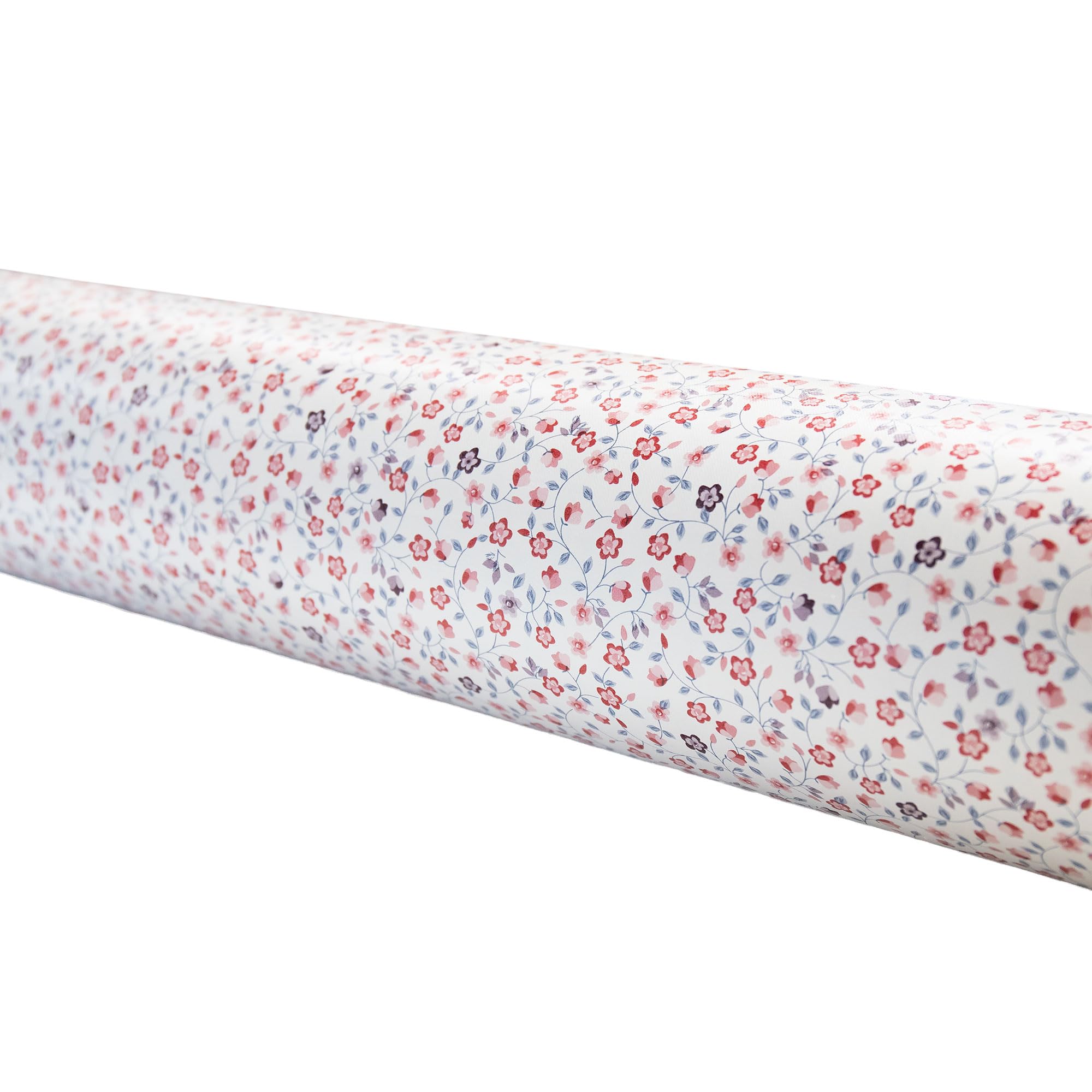 Cofan Rollo de Hule | Diseño Moderno de Flores | Materiales: PVC y Polipropileno | Fácil de Limpiar | Medida: 1,40 x 20 Metros