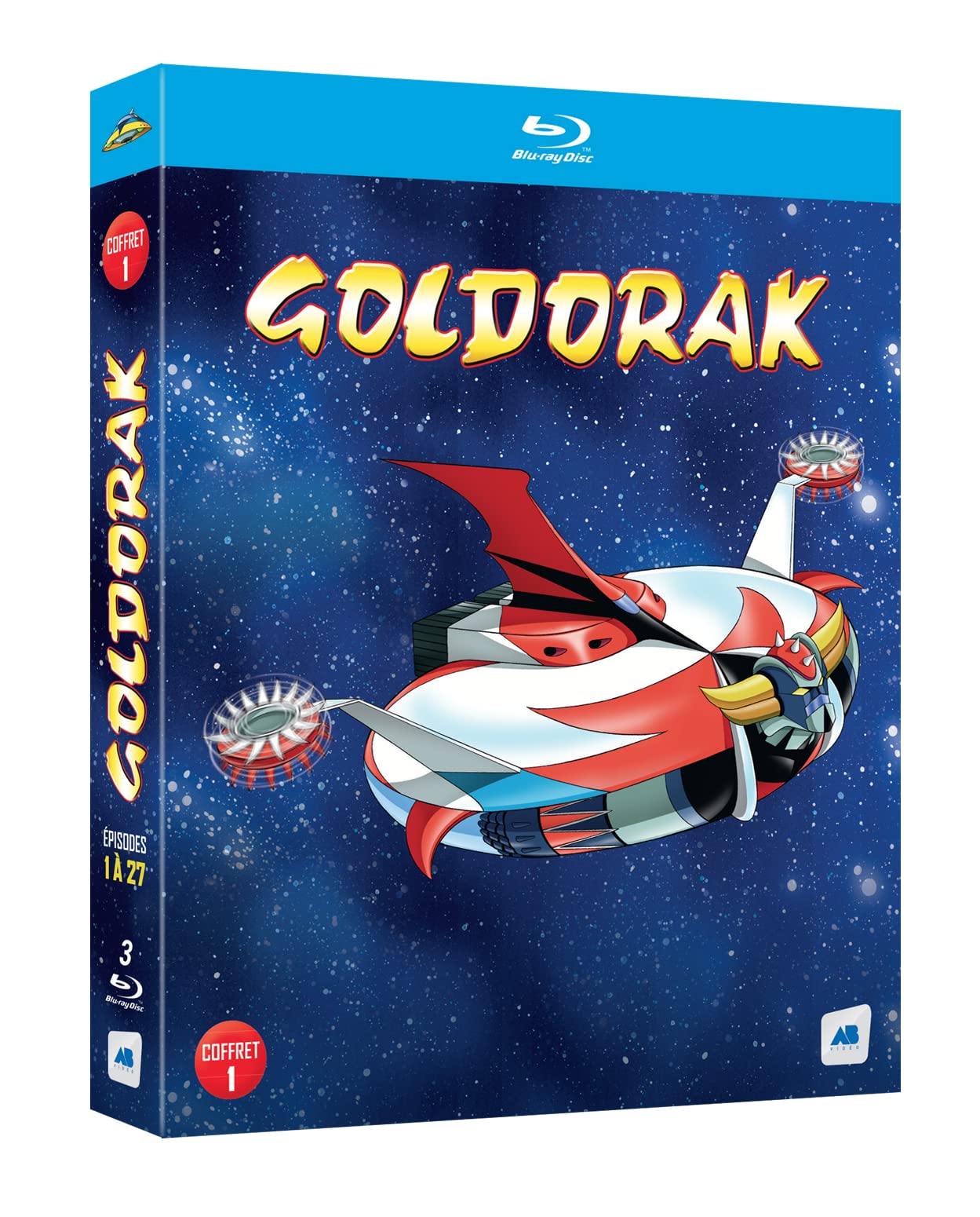 Goldorak - Coffret 1 - Épisodes 1 à 27 [Version non censurée] [Blu-ray]