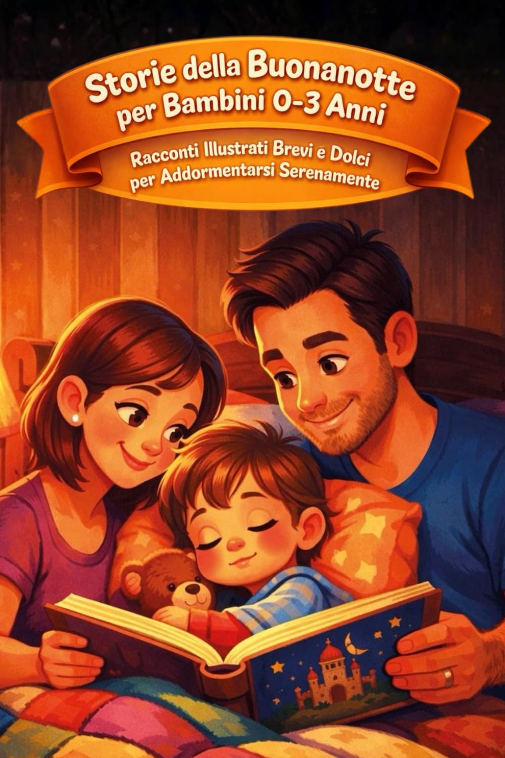 Storie della Buonanotte per bambini 0-3 anni: Racconti illustrati brevi e dolci per addormentarsi serenamente