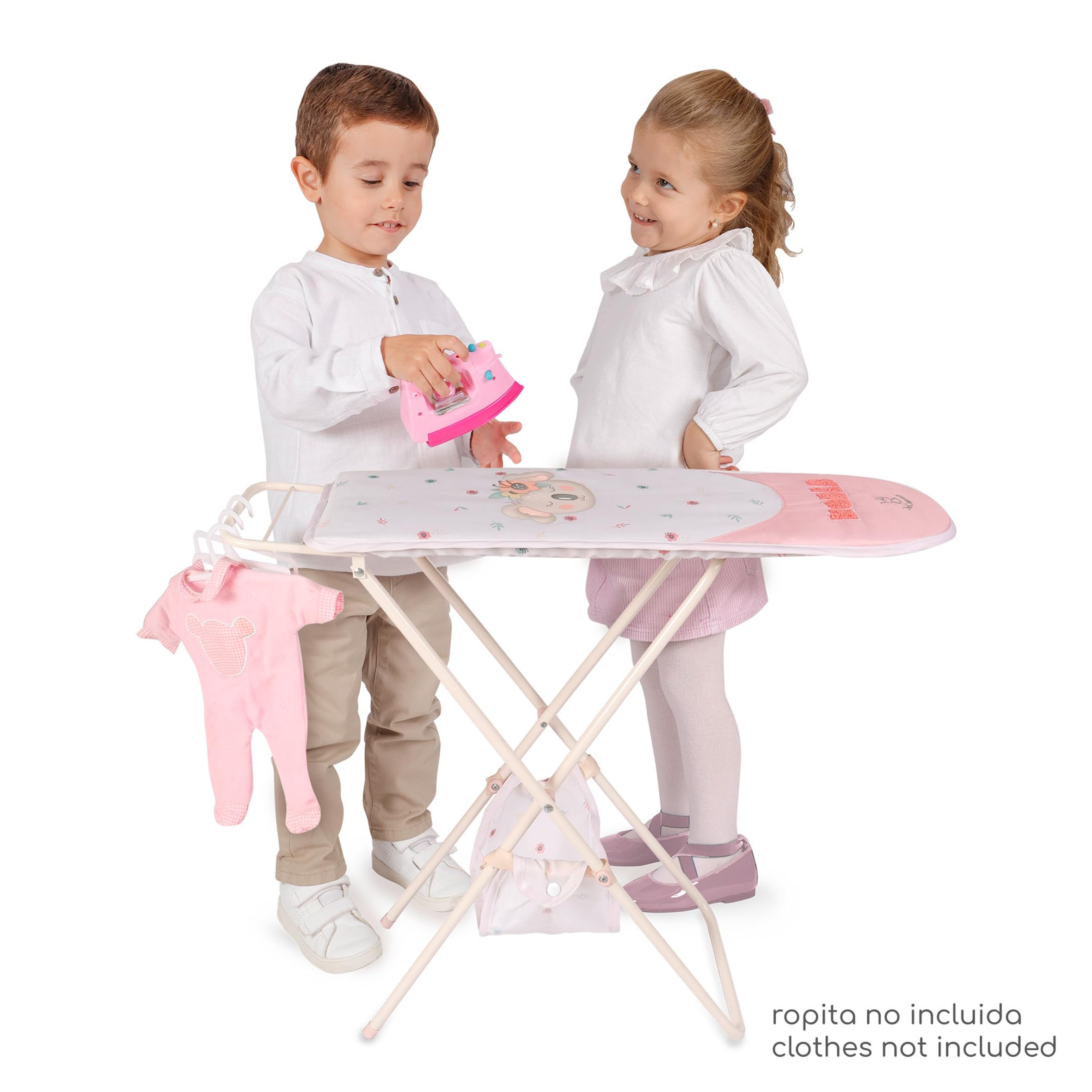 Planchador Plegable con Plancha y Perchas