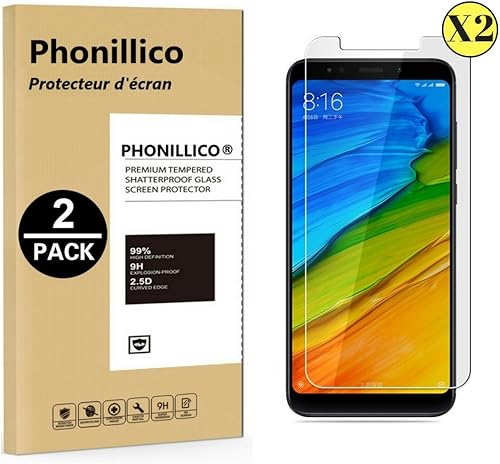 Phonillico 2-Pezzi Pellicola Protettiva Vetro Temperato per XIAOMI REDMI Note PRO Phonillico 2-Pezzi Pellicola Protettiva Vetro Temperato per XIAOMI REDMI Note PRO