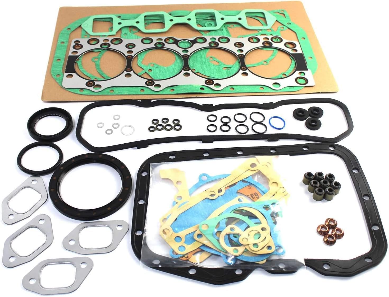 Amazon.com: PANGOLIN 4BE1 Engine Gasket Kit for NKR NPR ELF35 Turck ...
