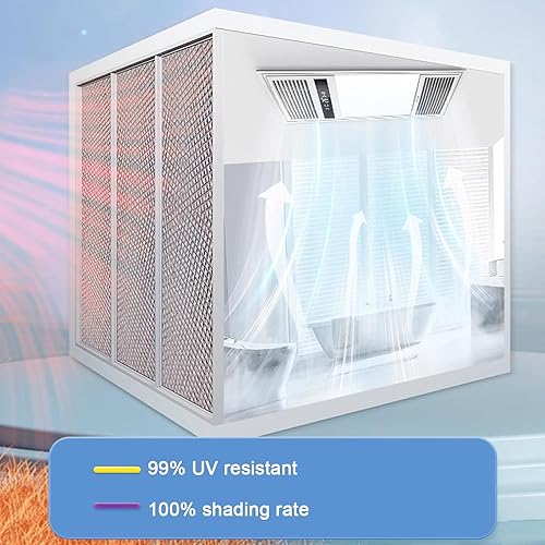 Miniatura 5 de Película reflectante de protección solar de privacidad no adhesiva, tinte total para ventana, bloqueo solar, aislamiento acústico, resistente al