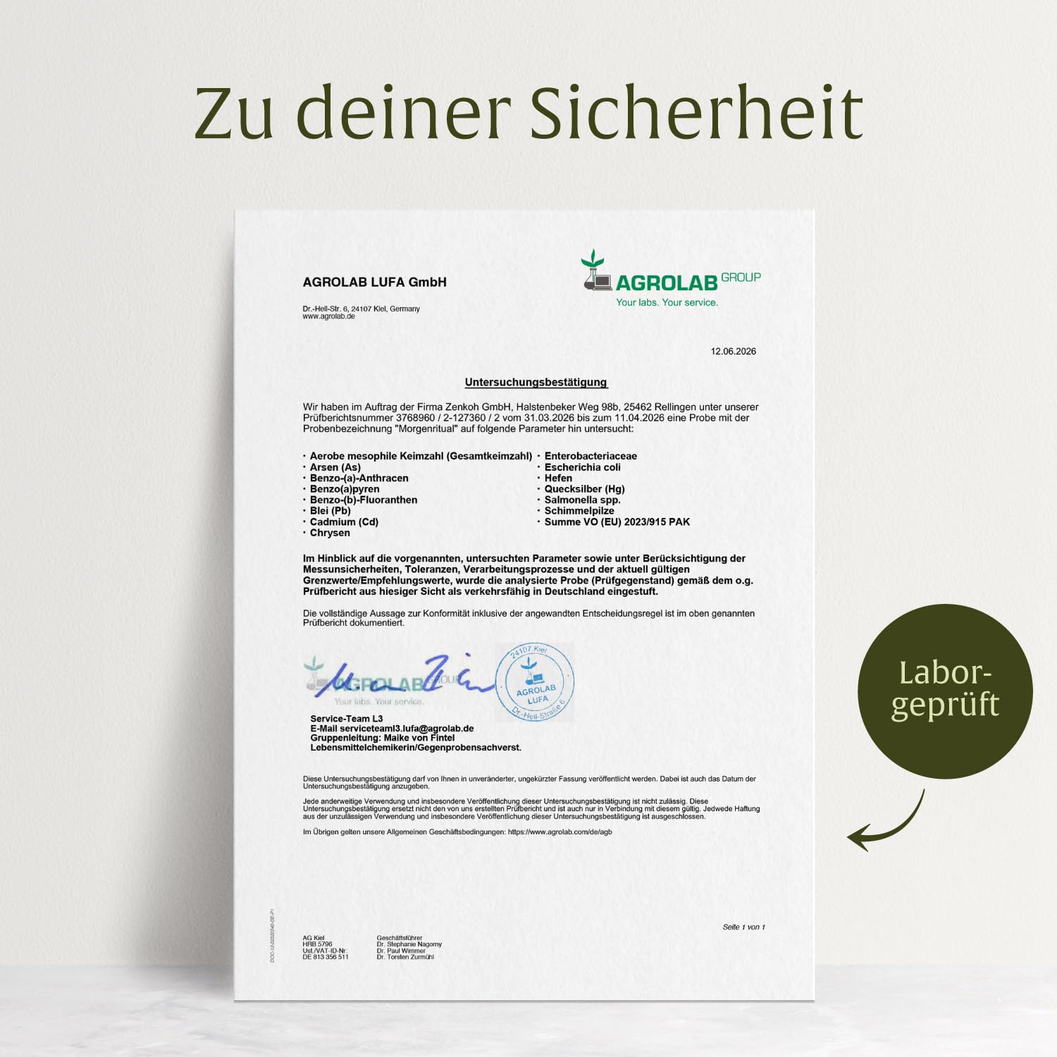 NATURTREU® 150 g Getränkepulver mit Zitrone, Apfelessig & Ingwer – Mit Vitamin C – Fruchtiger Drink für deine Morgenroutine – Vegan & ohne zugesetzten Zucker