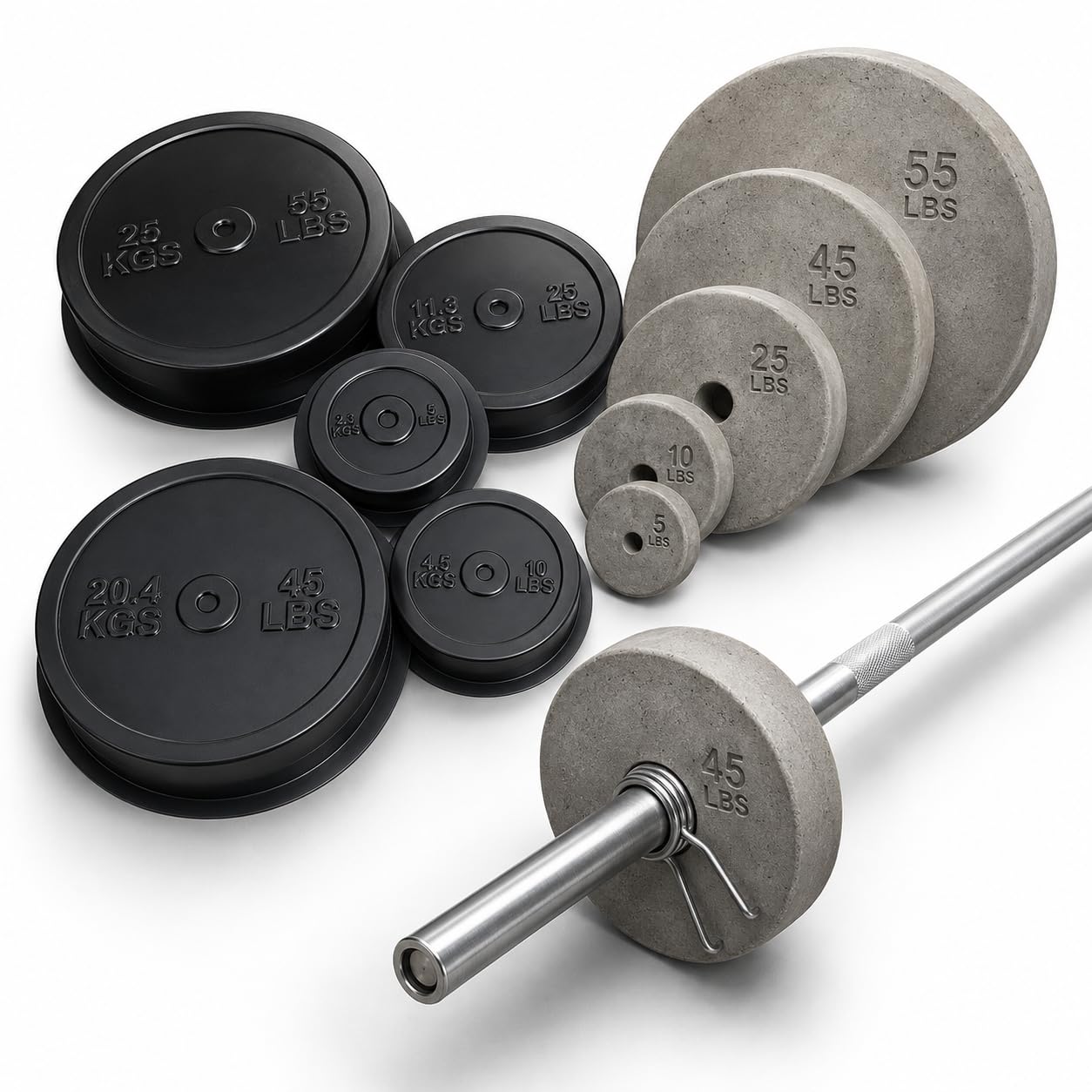 SvitMolds Concrete Weight Plate Molds Set