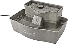 PetSafe Drinkwell Multi-Tier Pet Fountain - Encourages Hydration for Cats & Dogs - Large-Capacity Waterer - Double Tier - Filtered Fountain with Carbon Filter - 100 oz Water Capacity