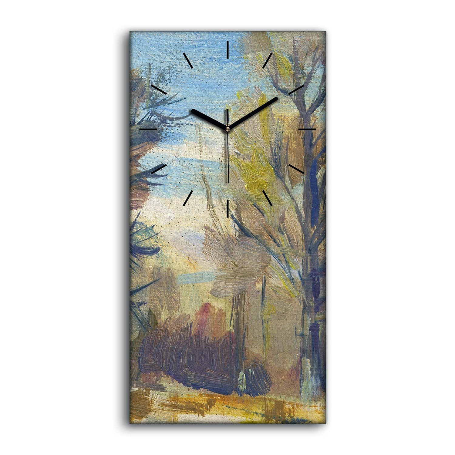 Horloge sur Toile Silencieuse Coloray pour Stopper le Tic-Tac dans la Chambre