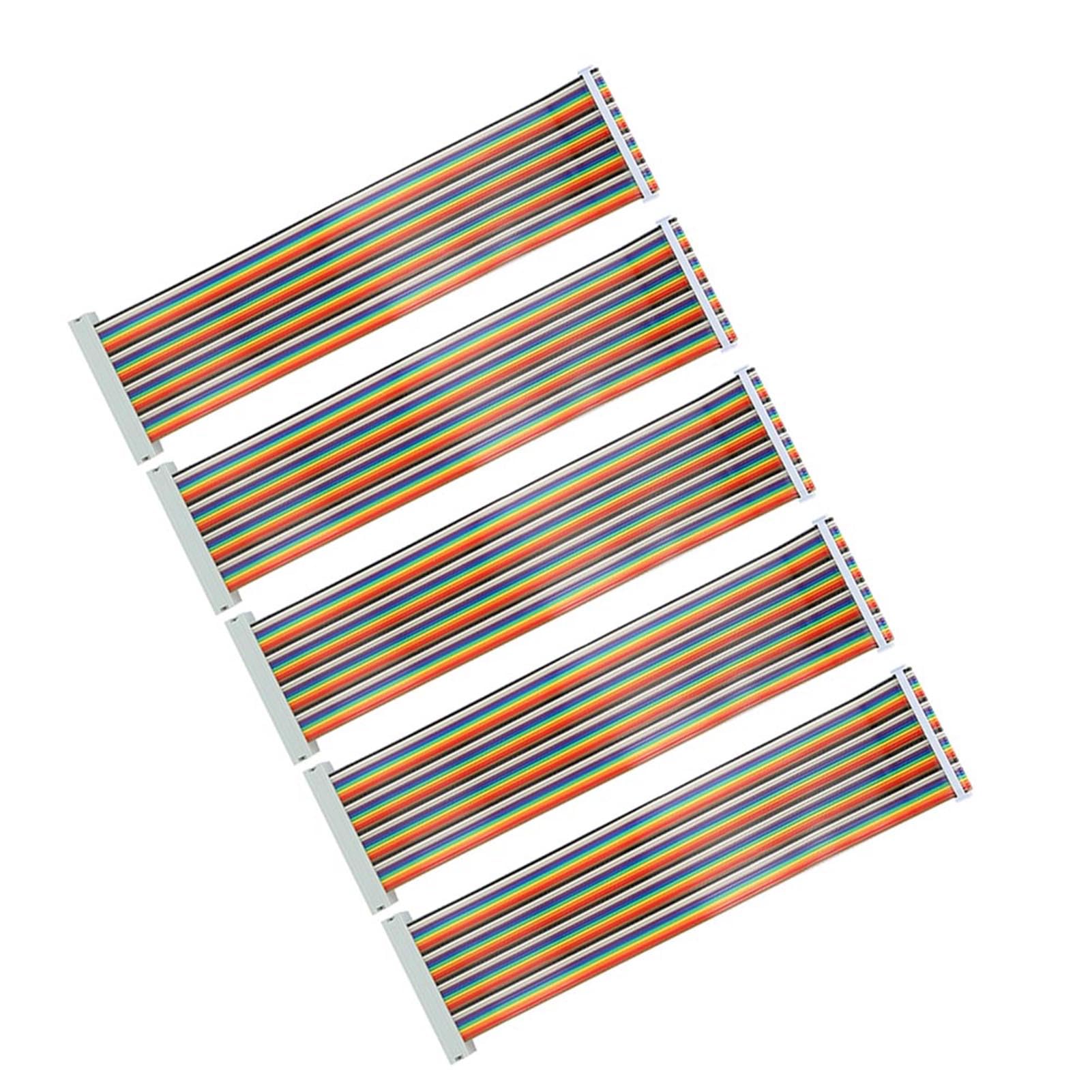 Cavi GPIO Maschio-Femmina 40 Pin - 5 Pezzi Da 20cm Per Schede Raspberry | Per Breadboard E Progetti Elettronici - Foto 4