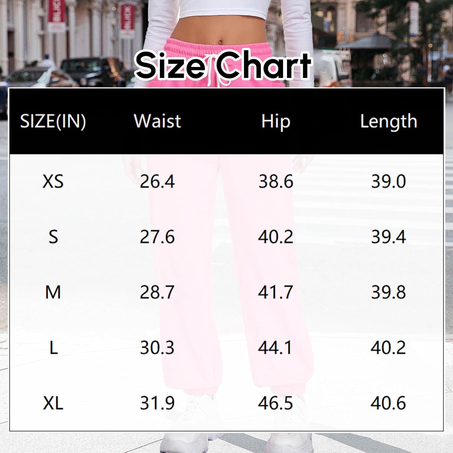 Oymyakon Women Baggy High Waist Sweatpants Comfy Workout Gym Joggers Pants Cotton Lounge Bottoms - Image 6