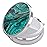 Nipichsha Pill Box, Small Pill Case for Purse & Pocket, Cute Travel Medicine Organizer, Portable Medicine Container Holder to Hold Vitamins, Medication, Fish Oil & Supplement, Ocean Marble