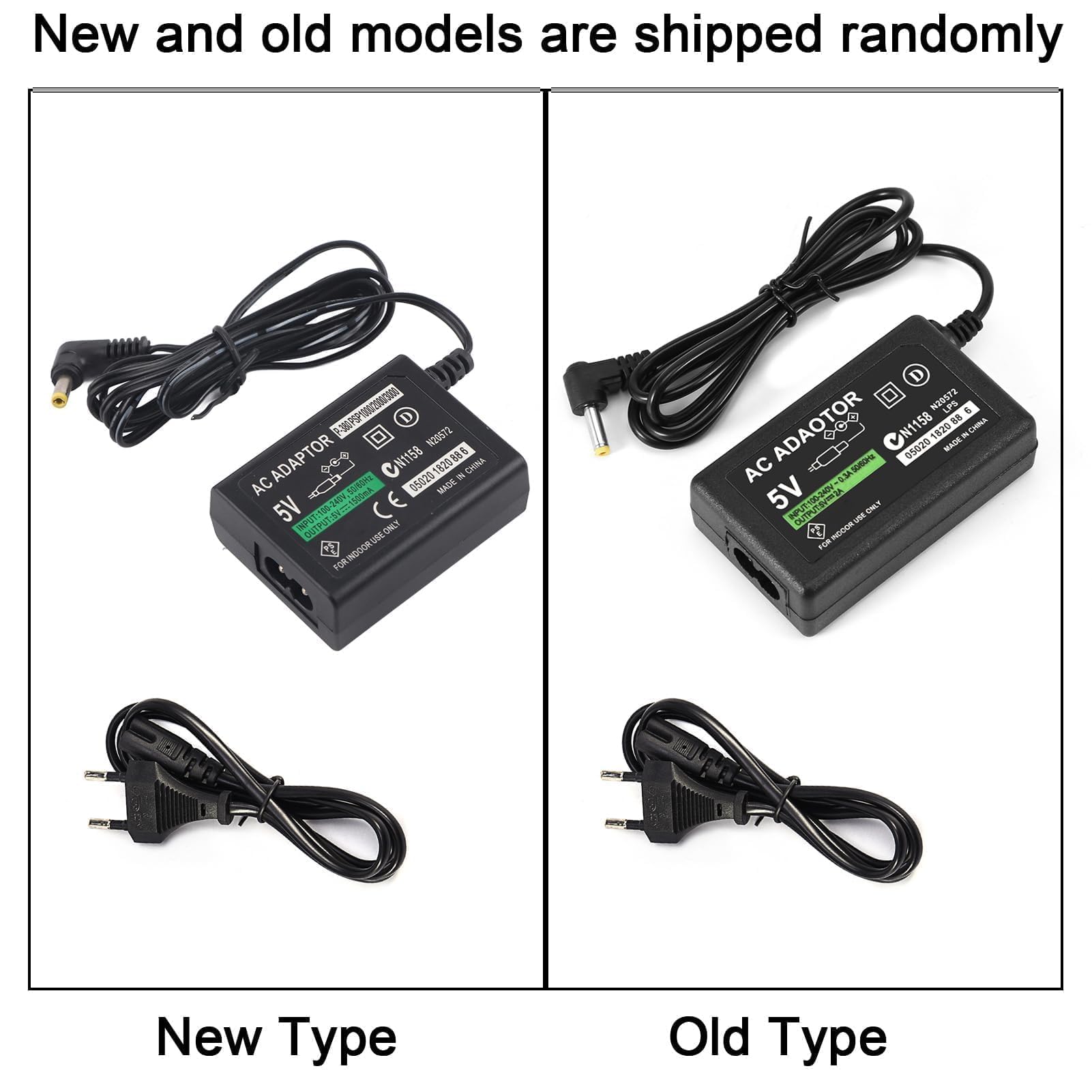 Chargeur Mural Adaptateur De Rechange pour Cordon d'alimentation Secteur pour 1000/2000/3000(EU)