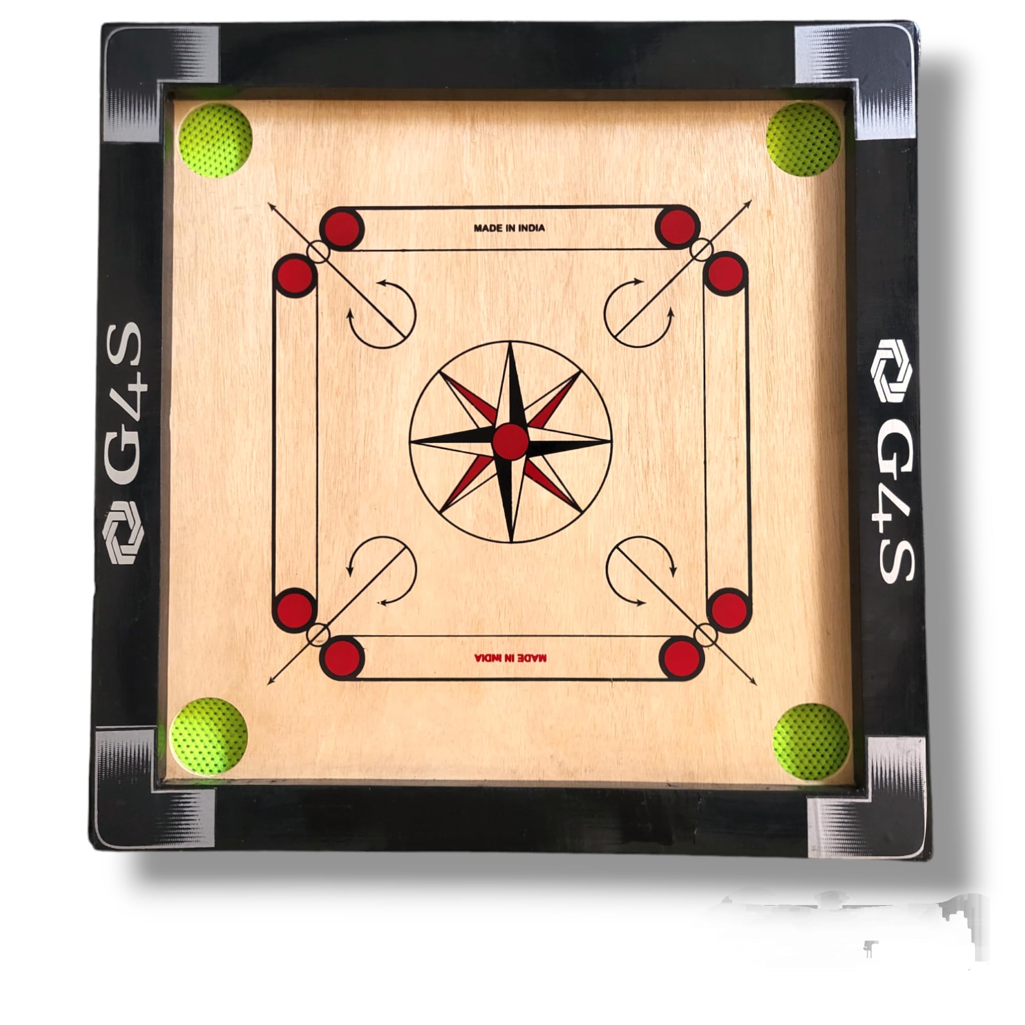 G4S Carrom Board for Kids 20 inches Glossy Finish with Carrom Board Coins, Carrom Board Striker and Magic boric Powder, Carrom Game Begin! (B0D3Y44LY8) Amazon Price History, Amazon Price Tracker