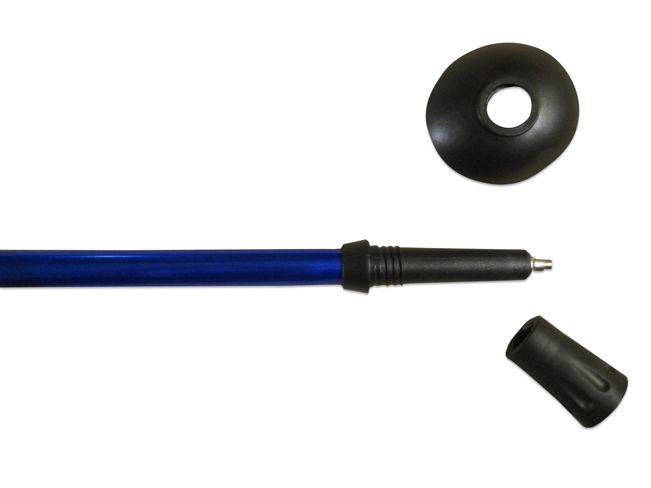 Bafx A-8956 Anti Shock Hiking/Walking /Trekking Trail Poles, 1 Pair Black