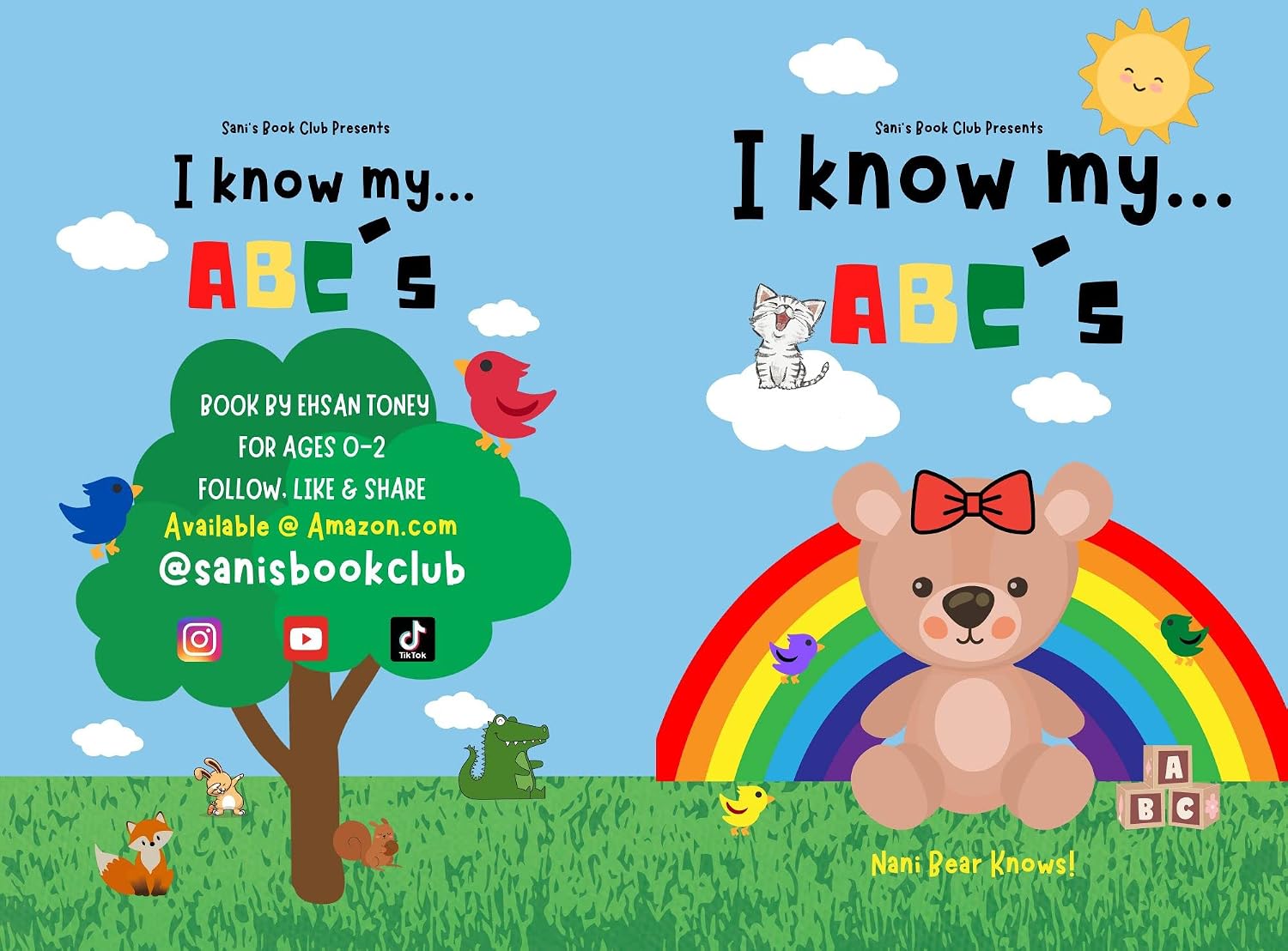 I know my ABCs...: And 123s, First words, Colors and Shapes! (Nani Bear ...
