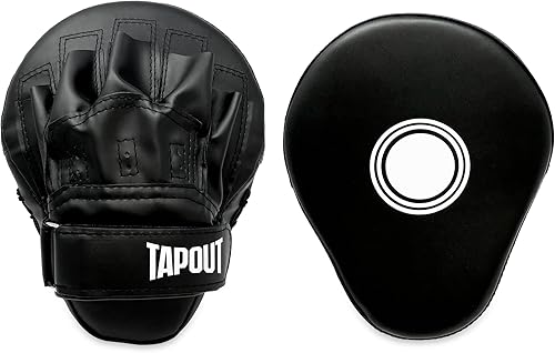 Miniatura 4 de TAPOUT Kit de MMA guantes de 10 oz con almohadillas de enfoque de bloqueo a juego